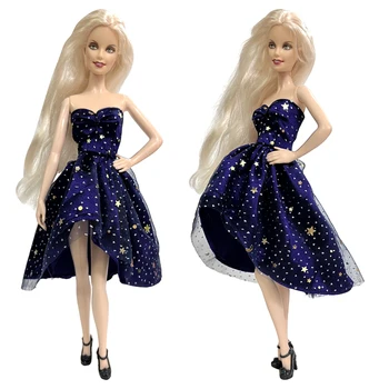 NK 1 Tk Salapärane maagia kleit nukk kasvatamise kleit nõid särav kuu ja star kleit Barbie Nukk 1/6 Mänguasi Kingitus