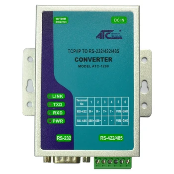 Suur jõudlus ja madal hind TCP/IP, RS-232/422/485 Converter ATC-1200