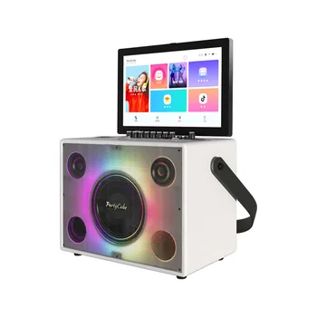 Karaoke Võimendi Seista Kaasaskantav Pool Kasti KTV Süsteemi Mms Bluetooth Kõlar Smart Ekraan