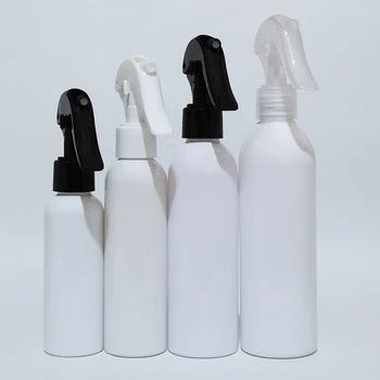 100ml 150ml 200ml 250ml Tühi Vallandada Spray Pudelit Plastikust Korduvtäidetavaid Konteinerid Kosmeetika Konteiner Parfüümi Pudelid Pihustiga