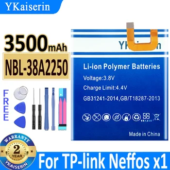 YKaiserin NBL-38A2250 Aku TP-link Neffos X1 32GB,TP902A 3500mAh Mobiiltelefoni Aku Batteria + Tasuta Tööriistad