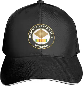 Usa Armee Finance Corps Vietnami Veteran Premium Reguleeritav Baseball Cap Meeste ja Naiste - Outdoor Spordi -, päikesekaitse