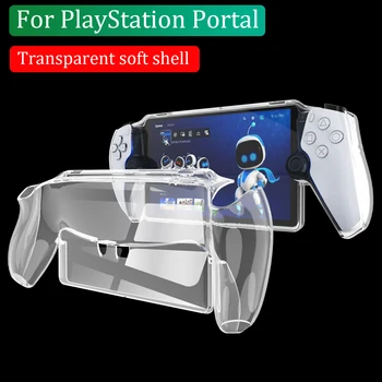 Eest PS5 PlayStation Portaali karpi läbipaistev TPU pehme kaitse shell selgelt kaitsev ümbris kate protal