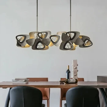 Nolvety LED-Lühter Söögituba, elutuba Loominguline Rippuvad Valgus Restoran Baar Kohvik Crystal Luksuslik Ripats Lamp Võistluskalendri DT45P