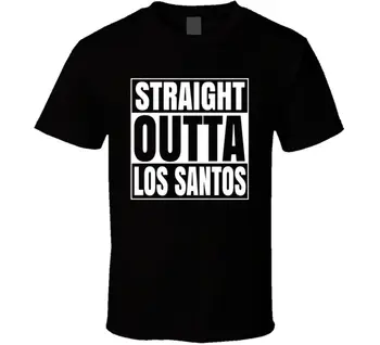 Straight Outta Los Santos Gta Video Mängu T-Särk pikkade varrukatega