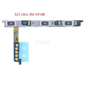  Uus Power Nupp ja Helitugevuse reguleerimise Nupp Küljel Võti Flex Kaabel Samsung Galaxy S23 Ultra S23Ultra SM-S918B S918B