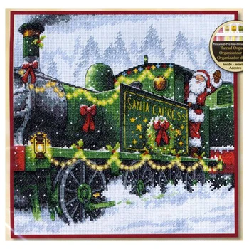 Amishop Kuld Kogumise Armas Loendatud Ristpistes Kit Santa Jõulud Express Rongi Auto Kingitus Päevasõidutulede 70-08918 08918