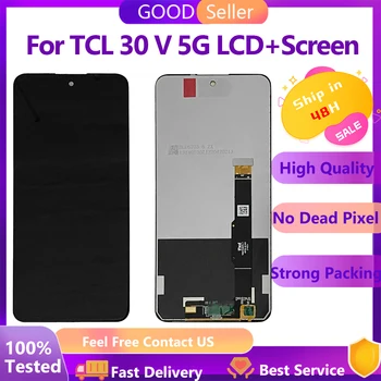 Testitud TCL 30 V 5G LCD Ekraan, Touch Panel Ekraani Digitizer Assamblee TCL 30V 5G Ekraan LCD-Sensor Remont