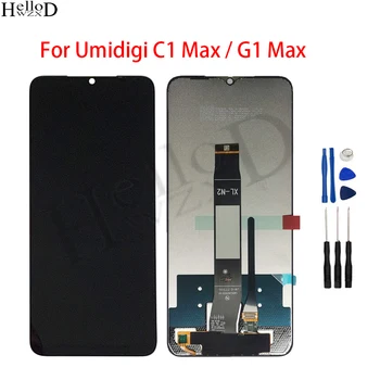 Eest Umidigi C1 Max LCD Ekraan Puutetundlik Ekraan Umidigi G1 Max Täis Ekraan LCD Ekraan Assamblee Asendamine