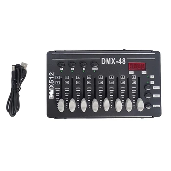 1 Töö DMX Kontroller Kontrolli Dmx512 LED Lava Valgus Laser Projektor Liikuv Pea Külma Suitsu