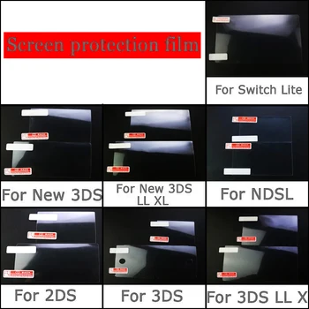 1TK 1set Top Alt HD Selge kaitsekile Jaoks Nintend DSL NDSL jaoks 2DS Uus 3DS XL LCD Screen Protector