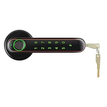 Asukoht Sõrmejälg Lock, Bluetooth Tuya Mobiiltelefoni Avada Parool Ukse Lukk Smart Ukse Käepide Kodu