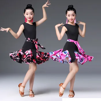 Uus Venitada ladina tantsu kleit Tagumises Frenulum tüdrukud dress Cha Cha samba ba salsa tants ladina kleit kleit tulemuslikkuse kostüümid