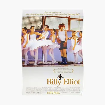 Billy Elliot Filmi Plakati Print Teenetemärgi Kodus Värvimine Tuba Kaasaegne Pildi Art Decor Seinast, Seinamaal Vintage Naljakas Raamita