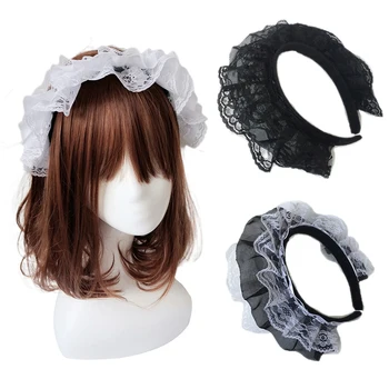 2023 Lolita Pits Lindi Bowknot Peapael Headdress Armas Jaapani Magus Armas Peapaela Lolita Neiu Cosplay Hairband Tarvikud