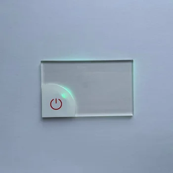 Kohandatud toode、Kohandatud akrüül led elektrooniline helendav äri plastkaardi kohandatud värvikas flash visiitkaart