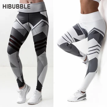 HIBUBBLE Pluss Suurus S-3XL Naiste Sport Säärised Naiste Elastne Segast Püksid Töötab Jõusaal Fitness Kuiv Kiire Treening Pant Jooga