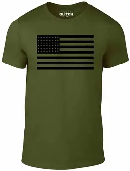 Must USA Lipu all T-Särk - Naljakas t-särk retro-Ameerika mood sõjalise USA merejalaväe