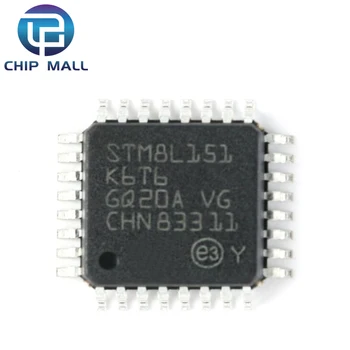 STM8L151K6T6 LQFP-32 16MHz/32KB Flash / 8-bitine Mikrokontroller -MCU Uus Originaal Riiulilt