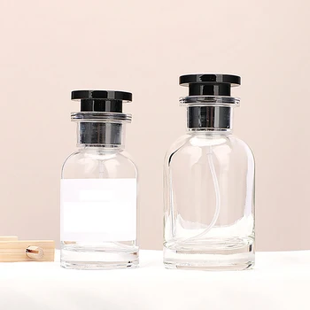 1TK 30ml Klaas Tühi Korduvtäidetavaid Parfüümi Pudeli Silindriline Alam-pudel Reisi Kaasaskantav Parfum Pihusti Konteinerid Proovi Pudel