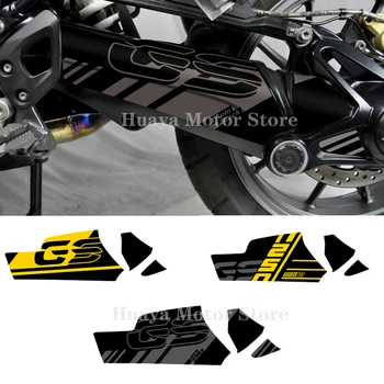 BMW Motorrad R1200GS R1250GS Seiklus Triple Black 2013-2021 Mootorratta Swingarm Kleebis