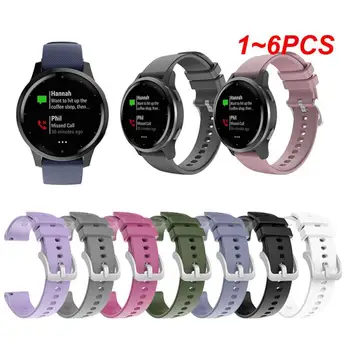 1~6TK Eest Garmin Aktiivne S Watch Band sobiks Vivoactive 4S Vivomove 3S Venu 2S Silikoon Sport Rihm Watchband
