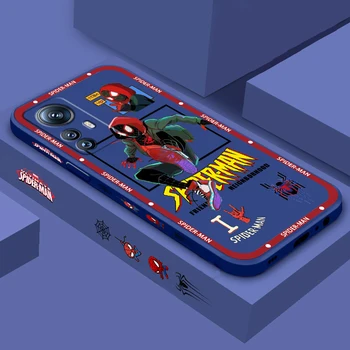 Marvel Avengers Spider-Man Vedelik Vasak tross või Köis Xiaomi Mi 13 12T 12 11T 11i 11 A3 10T 10 CC9E 9 Pro Lite Ultra 5G Telefoni Puhul