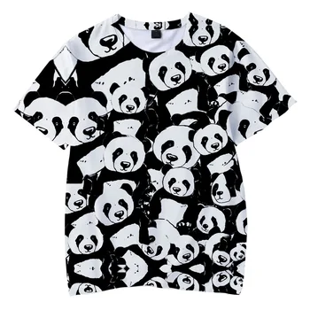 Panda Meeste T-särk Unisex Värv Tshirt 3D Trükkimine T-Särk Kiire-kuivatamine Riided, Meeste Riided Dressipluus Ülepaisutatud T-särk