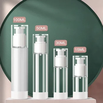15ml 30ml 50ml Selge Õhuta Kosmeetiline Kreem-Pump Pudel Travel Size Dispenser Meik Konteiner Kreem-Geel, Kreem