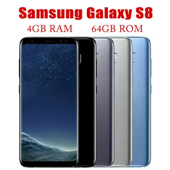 Samsung Galaxy S8 G950U G950U1 4GB RAM, 64GB ROM Snapdragon 835 NFC 6.2