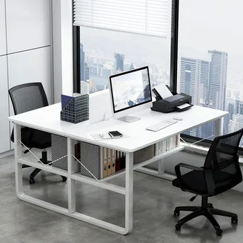 Raamaturiiul Setup Office Desk Ladustamise Seisab Valge Põranda Arvuti Lauad, Tasuta Shipping Vastuvõtt Mesa De Computador Mööbel