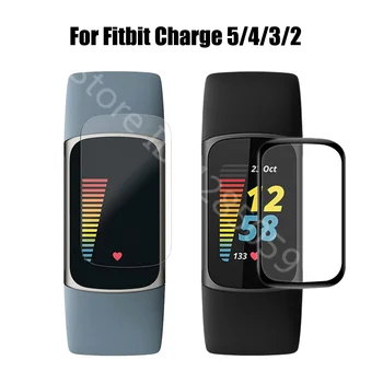 Selge Kaitsekile Jaoks Fitbit Eest 5/4/3/2 Täieliku Katvuse Selge, Film Charge5 Screen Protector Film Smartband Tarvikud