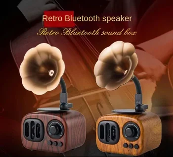 Heli Baar Loominguline Retro Mini Wireless Bluetooth Heli Sise-Kodu Kantavate Kaart Paigaldamine Kõlar Raadio Mood Kingitus Soundbar