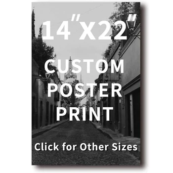 Custom maalimislõuend HD Print Kohandatud Oma Pilt Isikupärastatud Seina Art Plakat, Fotod elutuba Home Decor