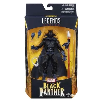 Marvel Legends Tegevus Joonis Black Panther Surma Pea Liigesed Liikuvad 6-tolli Joonis Mudeli ja Aksessuaarid Kasti Mänguasjad