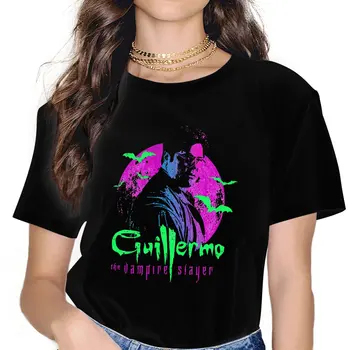 Vampire Slayer Guillermo Vintage Design Armas Tüdrukud Naiste T-Särk, Mida Me Teeme, Varjud TV Blusas Lühikesed Varrukad