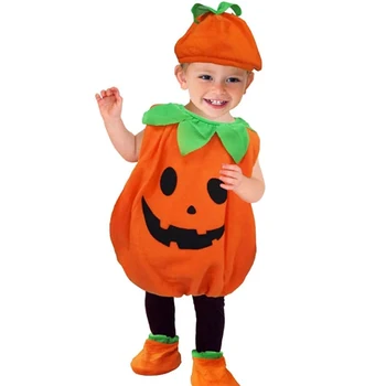 Halloween Oranž Kõrvits Kostüüm Poistele ja Tüdrukutele, rollimängud Kombekas, Huvitav ja Armas Cosplay Kostüümid puhul Lapsed
