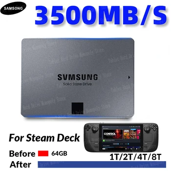 Algne 870EVO 4TB 2.5 Tolline 2TB SSD 500GB Sise-Solid State Ketas ssd sata 1tb 8TB HDD kõvaketas SATA Sülearvuti Desktop PS5
