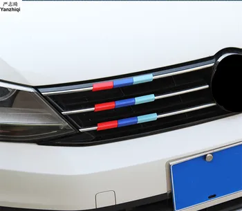 Tasuta Kohaletoimetamine ABS 3 värvi Auto Esiosa Iluvõre Peegeldav Volkswagen 2012-2018 VW JETTA 6 MK6
