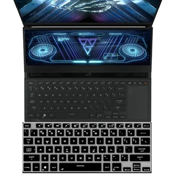 Silikoon Sülearvuti Klaviatuuri kate Naha ASUS ROG Zephyrus Duo 16 2023 GX650PY GX650PZ GX650P GX650 R GX650RX GX650RM 16 tolli