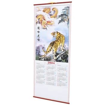 Traditsioonilise Hiina Kalendri Leidke Ripub Kalender Ripub Kalender Aasta Dragon Kalender Kontor Imitatsioon Bambusest