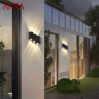 AFRA Seina Lamp Kaasaegse Loomingulise Sconce Väljas Veekindel LED Võistluskalendri Kodu