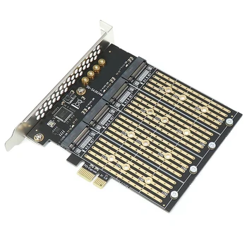 1 Komplekt PCI-E X1, Et 4 Bitine M. 2 B-Sisestage SSD, Et PCIE NGFF SATA Adapter Card PCI-E Ärkaja Kaardi Mitmeotstarbeline Portatiivne