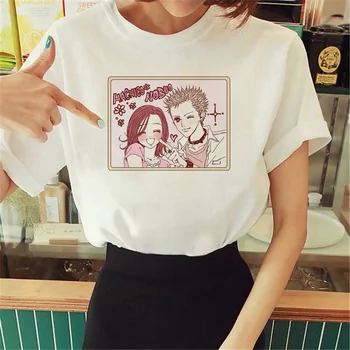Nana top naiste harajuku t-särk tüdruk graafiline Jaapani riided