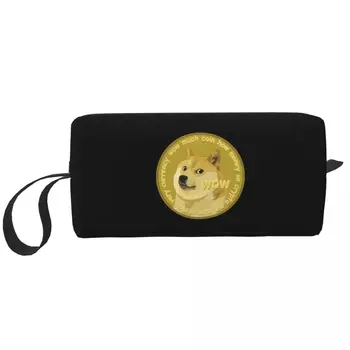 Doge Mündi Makeup Bag Kott On Veekindel Bitcoin Krüpto Cryptocurrency Ethereum Dogecoin Btc Blockchain Kosmeetika Kott Reisi Toiletr