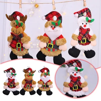 Loominguline Ripats Jõulupuu Ripats Kingitused Xmas Kaunistused Uue Aasta Pidu Asjade Jõulud Decor Santa Snowman