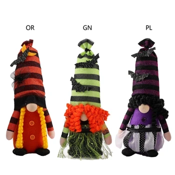 Halloweeni Dekoratsioonid Siseruumides Pvt-Gnome -, Plüüš-Pöialpoissi Ornament jaoks Thanksgiving Talumaja Köök Astmeline Sahtel Teenetemärgi