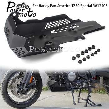Näiteks Harley Pan-Ameerika 1250 RA1250 Erilist 2021-up Mootorratta Mootori Veojõu Plaat Belly Pan Bash Plaadi Šassii Protector Kate