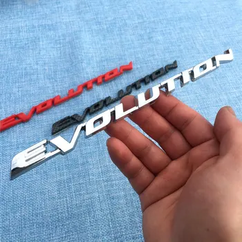 EVOLUTSIOON Kirja pääsme auto kleepsud Mitsubishi Tiiva Regency V3 muudetud tarvikud tagumine pagasiruumi silt leaf paneel teenetemärgi