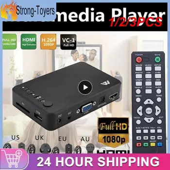 1/2/3TK Media Player 1080P USB-Välise Hdd Media Player VGA SD Tugi MKV H. 264 RMVB WMV Media Player auto HDDK6